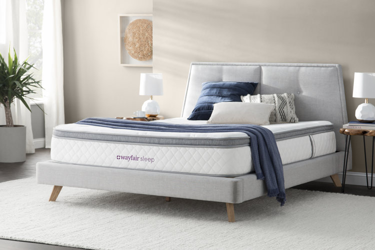 Wayfair sleep plush hybrid deals mattress wayfair sleep mattress